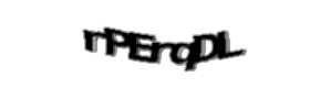 Security check image, please type the characters shown