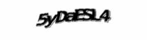 Security check image, please type the characters shown