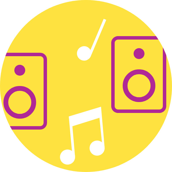 Enjoy high-quality sound.*